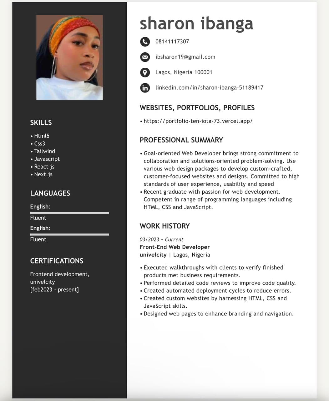 cv